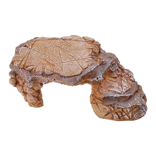 DINSOAVR Reptilienharz Versteckt Höhlenschildkröten Rock Hassout Haustier Versteck Habitatterrariums Landschaftsbau Für Echsenschlangen DINSOAVR Reptilienharz Versteckt Höhlenschildkröten Rock Hassout Haustier Versteck Habitatterrariums Landschaftsbau Für Echsenschlangen von DINSOAVR