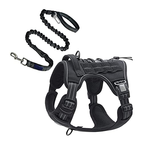 DINSOAVR Verstellbares Hundegeschirr Hundetrainingsweste Weich Gepolsterte Hundeweste Kein Ziehen Verstellbares Geschirr Strapazierfähiges Nylon DINSOAVR Verstellbares Hundegeschirr Hundetrainingsweste Weich Gepolsterte Hundeweste Kein Ziehen Verstellbares Geschirr Strapazierfähiges Nylon von DINSOAVR
