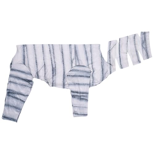 DINSOAVR Halloween Hundekostüm Großes Haustier Mumien Festliche Party Cooles Spiralkostüm Halloween Zubehör DINSOAVR Halloween Hundekostüm Großes Haustier Mumien Festliche Party Cooles Spiralkostüm Halloween Zubehör von DINSOAVR
