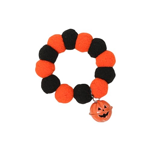 DINSOAVR Halsband Hundehalsband Pompons Halsband Halskette Halloween Haustier Halsschmuck Versorgung Pompons Halskette Partyzubehör DINSOAVR Halsband Hundehalsband Pompons Halsband Halskette Halloween Haustier Halsschmuck Versorgung Pompons Halskette Partyzubehör von DINSOAVR