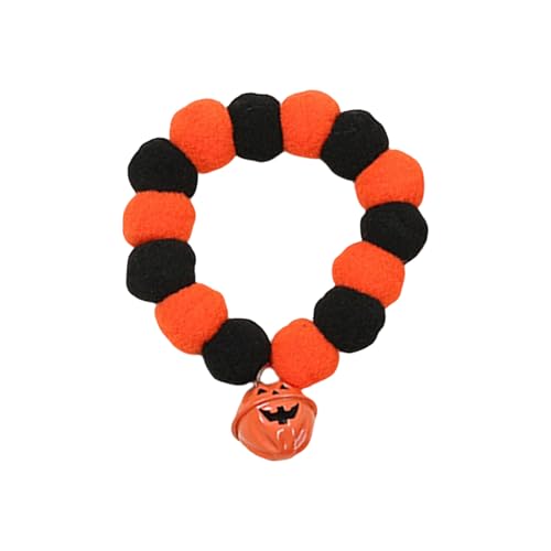 DINSOAVR Halsband Hundehalsband Pompons Halsband Halskette Halloween Haustier Halsschmuck Versorgung Pompons Halskette Partyzubehör DINSOAVR Halsband Hundehalsband Pompons Halsband Halskette Halloween Haustier Halsschmuck Versorgung Pompons Halskette Partyzubehör von DINSOAVR