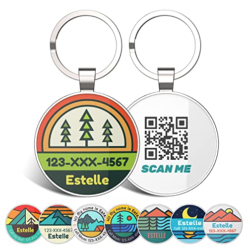 DISONTAG Personalisierter Hundemarke, Haustier ID Tag, Pet ID Tags, Katzen-Pferde-ID-Tag,QR Direkt zum Profil Speichern und Info anzeigen DISONTAG Personalisierter Hundemarke, Haustier ID Tag, Pet ID Tags, Katzen-Pferde-ID-Tag,QR Direkt zum Profil Speichern und Info anzeigen von DISONTAG