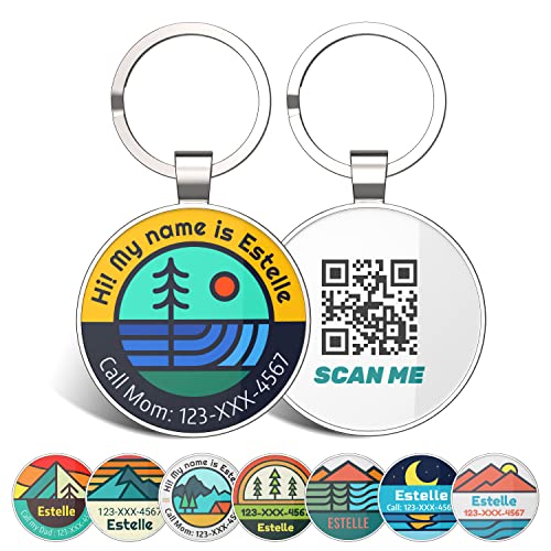 DISONTAG Personalisierter Hundemarke, Haustier ID Tag, Pet ID Tags, Katzen-Pferde-ID-Tag,QR Direkt zum Profil Speichern und Info anzeigen DISONTAG Personalisierter Hundemarke, Haustier ID Tag, Pet ID Tags, Katzen-Pferde-ID-Tag,QR Direkt zum Profil Speichern und Info anzeigen von DISONTAG