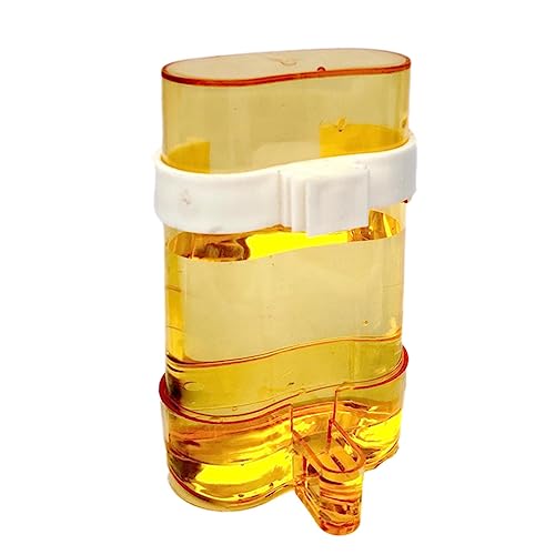 Automatischer Vogelfutterspender, automatische Bewässerungsmaschine für Vögel, Wasserspender für Papageien, für Käfig, hygienisch, transparent, Wasserschale von DISPRA