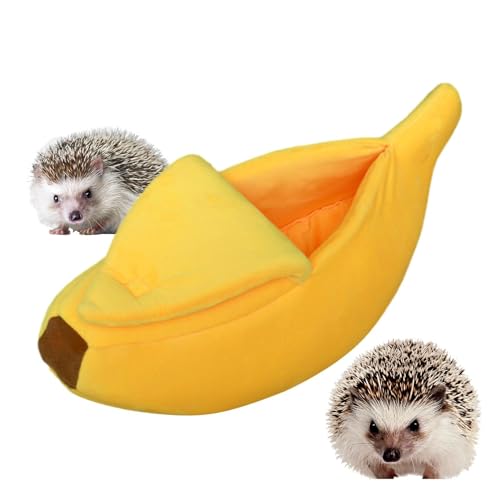 Bananenbett für Haustiere, gelbes Bett für Meerschweinchen, warmes Bett für Kleintiere, bequemes Bananenbett für Igel, bequemes Bananenbett, Winternest für Hamster, Chinchilla Bananenbett für Haustiere, gelbes Bett für Meerschweinchen, warmes Bett für Kleintiere, bequemes Bananenbett für Igel, bequemes Bananenbett, Winternest für Hamster, Chinchilla von DISPRA