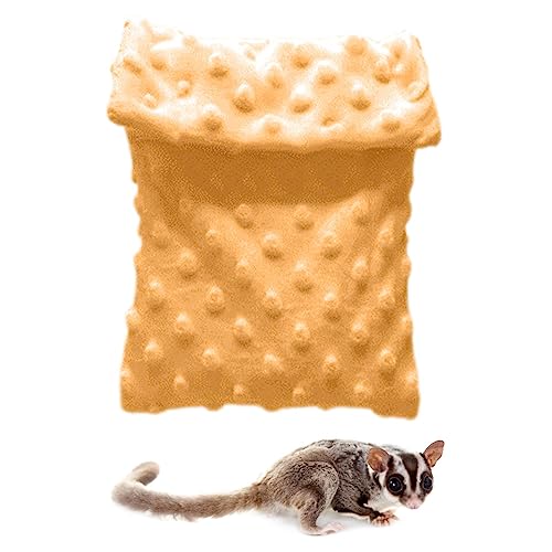DISPRA Hamsterschlafsack | Schlafsack für kleine Haustiere – bequemes Betthaus, Schlafsack, Höhle für Hamster, Zucker, Eichhörnchen, Frettchen, Haustierkäfig-Zubehör DISPRA Hamsterschlafsack | Schlafsack für kleine Haustiere – bequemes Betthaus, Schlafsack, Höhle für Hamster, Zucker, Eichhörnchen, Frettchen, Haustierkäfig-Zubehör von DISPRA