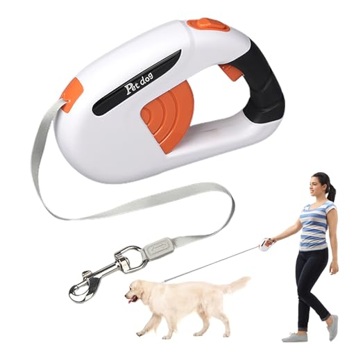 Einziehbare Hundeleine, Einziehbare Hundeleine für Kleine Hunde, Automatische Hundeleine Einziehbar, Kreisbogen-Design Ausziehbare Leine, Outdoor Ausziehbare Hundeleine für Kleine, Mittlere und Große Einziehbare Hundeleine, Einziehbare Hundeleine für Kleine Hunde, Automatische Hundeleine Einziehbar, Kreisbogen-Design Ausziehbare Leine, Outdoor Ausziehbare Hundeleine für Kleine, Mittlere und Große von DISPRA