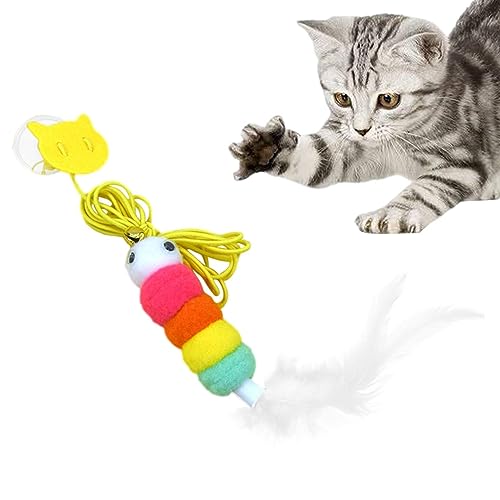 Federstäbchen, lustiges Kauspielzeug für Kätzchen, interaktives Haustierspielzeug für Hauskatzen, Hamster, Chinchilla, Cavy – perfekt für Zuhause, Park, Strand Federstäbchen, lustiges Kauspielzeug für Kätzchen, interaktives Haustierspielzeug für Hauskatzen, Hamster, Chinchilla, Cavy – perfekt für Zuhause, Park, Strand von DISPRA