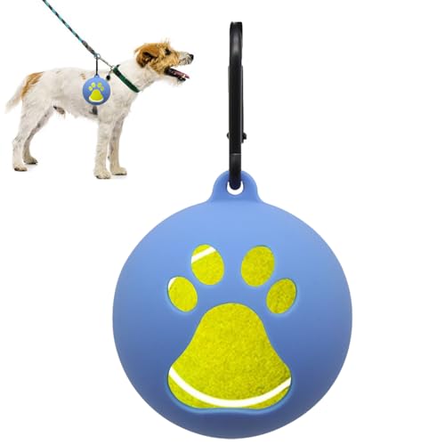 Hundeballhalter, tragbarer Ballhalter für Haustiere, leicht zu greifen, aufblasbarer Tennisball für Haustiere, Zubehör Hundeballhalter, tragbarer Ballhalter für Haustiere, leicht zu greifen, aufblasbarer Tennisball für Haustiere, Zubehör von DISPRA