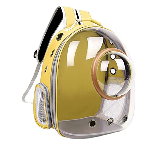 Katzenaufbewahrungsrucksack, transparenter Haustier-Wanderrucksack, tragbarer belüfteter Katzenrucksack mit atmungsaktiven, gepolsterten Schultergurten, leichte Luftpolstertasche für Katzen, Hunde, Katzenaufbewahrungsrucksack, transparenter Haustier-Wanderrucksack, tragbarer belüfteter Katzenrucksack mit atmungsaktiven, gepolsterten Schultergurten, leichte Luftpolstertasche für Katzen, Hunde, von DISPRA