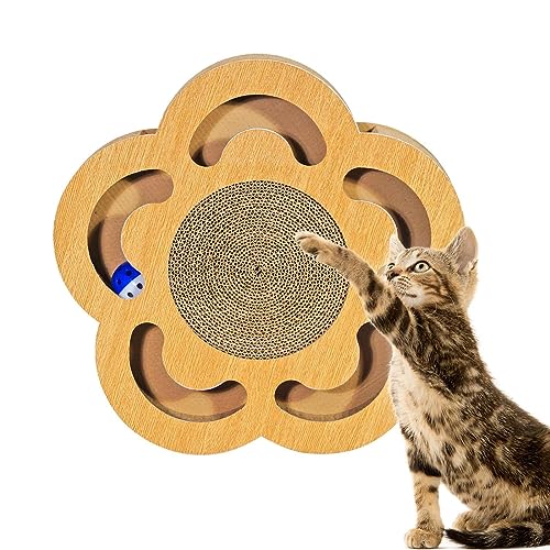 Kratzbrett für Katzen, Wellpappe, Spielbox aus Karton, mehrere Formen, Katzenspielzeug, lindert Langeweile, erhöht die Interaktion Dispra Kratzbrett für Katzen, Wellpappe, Spielbox aus Karton, mehrere Formen, Katzenspielzeug, lindert Langeweile, erhöht die Interaktion Dispra von DISPRA