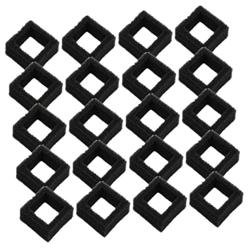 DIYEAH 1 Satz Filterelement Wasser Baumwolle Brunnen Aquarium Haustier Wasserspender Filter Ersatz Schwamm Schwarz 20 Stück DIYEAH 1 Satz Filterelement Wasser Baumwolle Brunnen Aquarium Haustier Wasserspender Filter Ersatz Schwamm Schwarz 20 Stück von DIYEAH