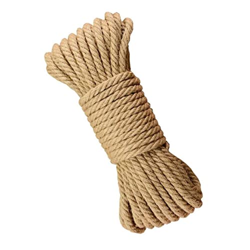 DIYEAH 1 Stück Garn Dekoration Juteschnur Katzenschnur drinnen natürlicher Teppich schwer Klaue Katze kratzt Lampe dekoratives Seil Kratzseil für Katzen Seil für Handwerk Sisal von DIYEAH