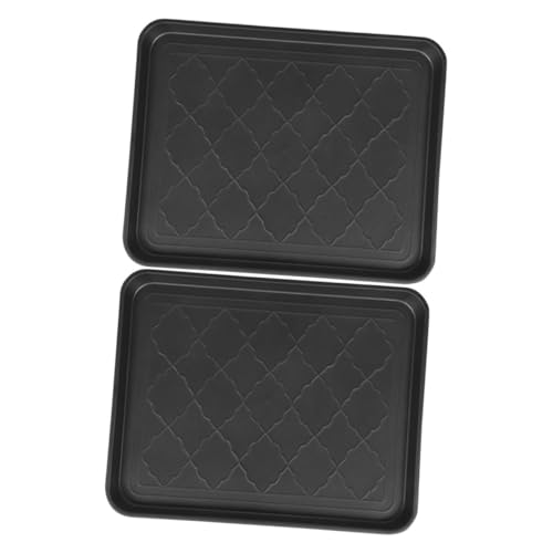DIYEAH 2Stücke Multifunktions Schuhtablett Kunststoff Abtropfmatte Für Haustiere Schuhablage Hundefuttermatte Blumentopfunterlage Einsetzbar Für Zuhause DIYEAH 2Stücke Multifunktions Schuhtablett Kunststoff Abtropfmatte Für Haustiere Schuhablage Hundefuttermatte Blumentopfunterlage Einsetzbar Für Zuhause von DIYEAH