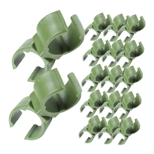 DIYEAH 50 Stück Garten Pflanzen Clips Kunststoffverbindungsclips für Rankhilfen Langlebige und Wiederverwendbare Pflanzenstützen für Obst und Gemüseanbau von DIYEAH