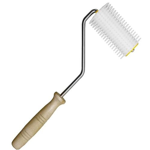 DIYEAH Honigschneidesammler Imkereizubehör Imkereisammler Bienenzuchtwerkzeuge Leimpicker Honigentdeckelungsrolle Honigschneidegabel Rollensammler Der Sammler von DIYEAH
