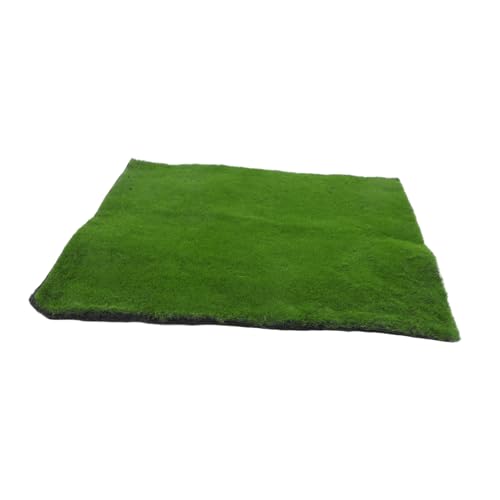 DIYEAH Simulation Moos Rasen Teppich Gefälschte Grasmatte Künstliche Grasauflage Künstliche Grüne Grasmatte Künstliche Grasmatte Moos Bodenmatte Plastik Green von DIYEAH