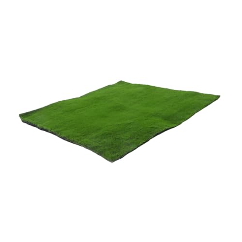 DIYEAH Simulierter Moos Rasenteppich Kunstrasen Outdoor Teppich Moos Bodenmatte Kunstrasenmatte Realistischer Moos Teppich Kunstrasen Teppich Kunstrasen Pad Kunststoff Grün von DIYEAH