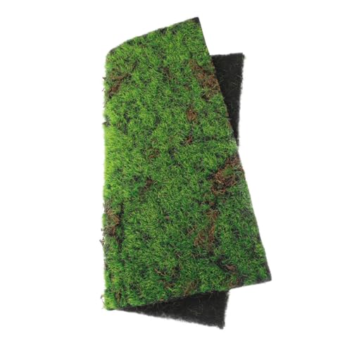 DIYEAH Simulierter Moosrasen Outdoor Teppiche Rasenteppich DIY Grasmatte Haustierrasen Indoor Kunstrasen Kunstrasen Flicken Kunstrasen Zum Basteln Realistischer Grasteppich von DIYEAH