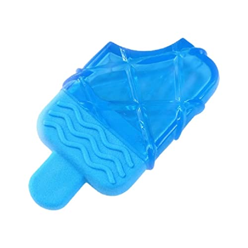 DIdaey Freezable Dog Squeak Toy TPR Chew Popsicles Shape Toy with Squeaker Ice Lolly Squeak Sound Toy Popsicles dog squeaky toy small von DIdaey