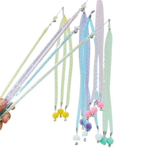 DJSKLDF Katzenangel Cat Toy Wool Ball String Toys for Cats Teaser Stick Steel Wire Interactive Bite Resistant Funny with Bell DJSKLDF Katzenangel Cat Toy Wool Ball String Toys for Cats Teaser Stick Steel Wire Interactive Bite Resistant Funny with Bell von DJSKLDF