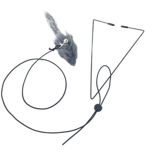DJSKLDF Katzenangel Interactive Cat Toy Cats Mouse Toys Hanging Door Retractable Plaything Funny Self-Hey Kitten Scratch Rope Pet Products(Color1) von DJSKLDF