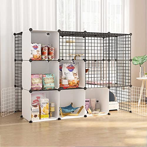 Großer Katzenkäfig – Katzenkäfige, Katzengehege, für den Innenbereich, abnehmbarer Katzenlaufstall zum Selbermachen, Katzenkäfig aus Metalldraht, Laufstall, Zwinger, stabiler und sicherer Katzenkäfig, Großer Katzenkäfig – Katzenkäfige, Katzengehege, für den Innenbereich, abnehmbarer Katzenlaufstall zum Selbermachen, Katzenkäfig aus Metalldraht, Laufstall, Zwinger, stabiler und sicherer Katzenkäfig, von DKSNAJ