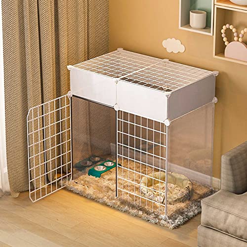 Katzenlaufstall Katzenkäfige Katzengehege Haustierlaufstall mit Tür Kleintierkäfig Frettchenkäfig Meerschweinchenkäfige Abnehmbare Metalldrahtzwinger Leicht zu reinigen - für Kleintiere, Welpen, Katzenlaufstall Katzenkäfige Katzengehege Haustierlaufstall mit Tür Kleintierkäfig Frettchenkäfig Meerschweinchenkäfige Abnehmbare Metalldrahtzwinger Leicht zu reinigen - für Kleintiere, Welpen, von DKSNAJ