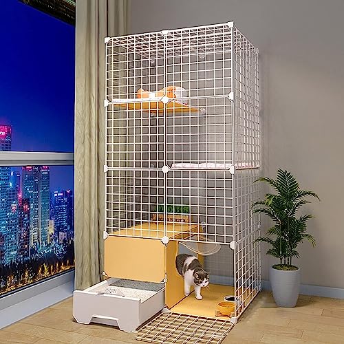 Laufställe für Kleintiere, DIY-Laufstall für Katzen im Innenbereich, Katzenzwinger, DIY-Laufstall für Katzen, Abnehmbarer Metalldraht, Zwinger für Kätzchen, Kiste, Kleintierkäfig für Haustiere Laufställe für Kleintiere, DIY-Laufstall für Katzen im Innenbereich, Katzenzwinger, DIY-Laufstall für Katzen, Abnehmbarer Metalldraht, Zwinger für Kätzchen, Kiste, Kleintierkäfig für Haustiere von DKSNAJ