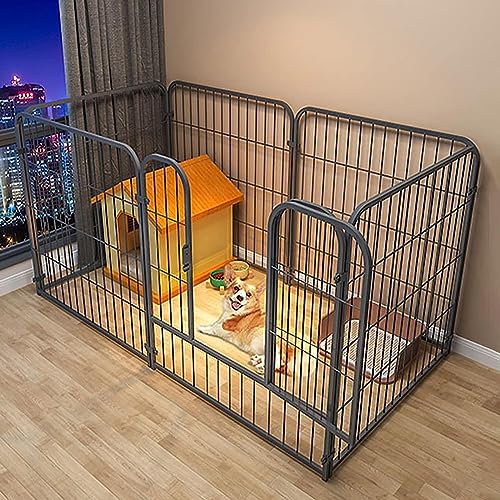 Laufställe für Kleintiere, Laufstall für Hunde, große Laufställe in Heimtierbedarf, robuster Welpenlaufstall, Haustier für Hunde und Katzen, drinnen/draußen (Größe: 160 x 80 x 100 cm, Farbe: Schwarz) Laufställe für Kleintiere, Laufstall für Hunde, große Laufställe in Heimtierbedarf, robuster Welpenlaufstall, Haustier für Hunde und Katzen, drinnen/draußen (Größe: 160 x 80 x 100 cm, Farbe: Schwarz) von DKSNAJ
