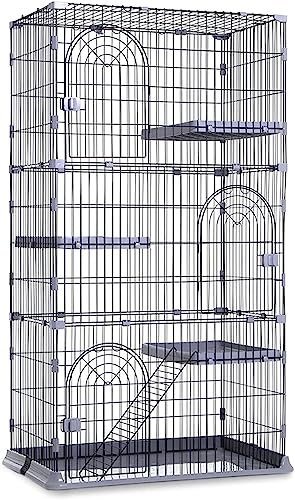 Laufstall für Kleintiere, Katzenkäfig, großer Katzenkäfig, Katzenlaufstall für den Innenbereich, Zwinger aus Metalldraht, Käfig für Kleintiere, für 1–4 Katzen (Größe: Erdgeschoss, Farbe: Grün) Wisdom Laufstall für Kleintiere, Katzenkäfig, großer Katzenkäfig, Katzenlaufstall für den Innenbereich, Zwinger aus Metalldraht, Käfig für Kleintiere, für 1–4 Katzen (Größe: Erdgeschoss, Farbe: Grün) Wisdom von DKSNAJ