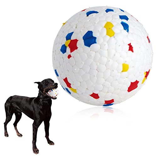 DLDER Hundebälle für aggressive Kauer, langlebiger Hüpfball, leicht und schwimmend, Apportierspielzeug für große, mittelgroße Hunde zum Apportieren, Kauen und Spielen. von DLDER