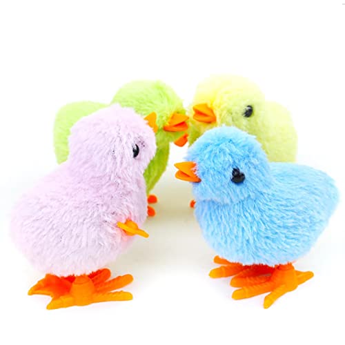 DLRICH Toys Cat Toy Wind Up Jumping Chicken Funny Pet Interactive Teaser Kittens Toys Pet Dog Supplies Cats Toys random von DLRICH