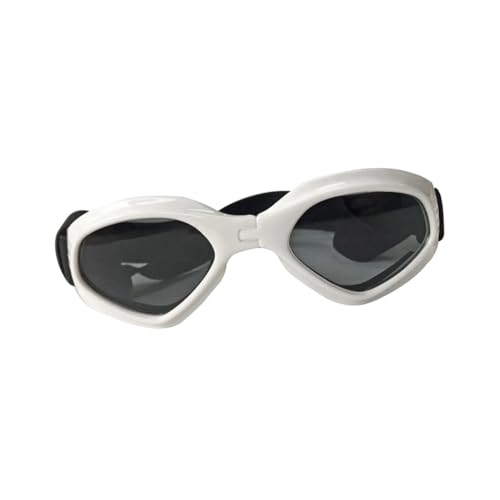 Faltbare Hundesonnenbrille, winddicht und wasserdicht, Haustier-Sonnenbrille mit verstellbarem Riemen, für kleine Hunde im Freien Faltbare Hundesonnenbrille, winddicht und wasserdicht, Haustier-Sonnenbrille mit verstellbarem Riemen, für kleine Hunde im Freien von DLUKENY