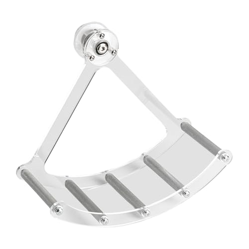 Haustier-Sitzstange, Käfighalterung, Edelstahl-Schaukel mit verstärktem Metallglied für Papageien, Stressabbau und Kletterübung, Metallrahmen, Haustierrad Haustier-Sitzstange, Käfighalterung, Edelstahl-Schaukel mit verstärktem Metallglied für Papageien, Stressabbau und Kletterübung, Metallrahmen, Haustierrad von DLUKENY