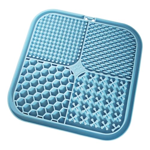 Lebensmittelqualität Silikon Slow Feed Licking Matten Für Haustier Slip Saugbasis Einfache Reinigung Design Gesundes Verdauung Helfer Lebensmittelqualität Silikon Slow Feed Licking Matten Für Haustier Slip Saugbasis Einfache Reinigung Design Gesundes Verdauung Helfer von DLUKENY