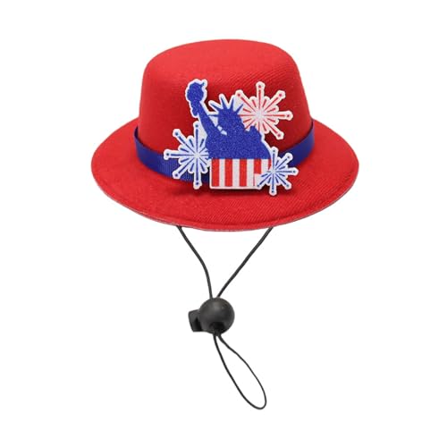 Top Mit Haarclip US Independence Days Thema Kostüm Kopfbedeckung Nationalfeier Feier von DLUKENY