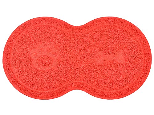 DM Katzenklo / Schmutzfangmatte für kleine Katzenklo, 45,7 x 25,4 cm, Rot DM Katzenklo / Schmutzfangmatte für kleine Katzenklo, 45,7 x 25,4 cm, Rot von DM