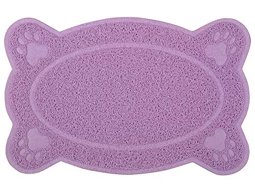 DM Katzentoilette, Schmutzfangmatte, 40,6 x 25,4 cm, 5 Farben erhältlich, Violett DM Katzentoilette, Schmutzfangmatte, 40,6 x 25,4 cm, 5 Farben erhältlich, Violett von DM