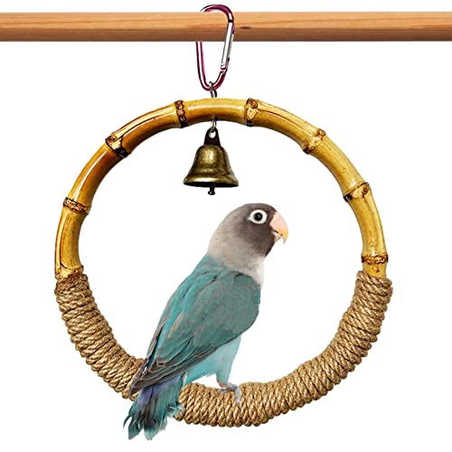 Bmboo Vogelspielzeug, Käfig-Hängespielzeug, Seilschaukel, Beißsitzstangen, Papageienspielzeug, Papageienkäfig, Spielzeug mit Glocke, Kauspielzeug, Vogelzubehör für Sittiche, Nymphensittiche, Sittiche, Bmboo Vogelspielzeug, Käfig-Hängespielzeug, Seilschaukel, Beißsitzstangen, Papageienspielzeug, Papageienkäfig, Spielzeug mit Glocke, Kauspielzeug, Vogelzubehör für Sittiche, Nymphensittiche, Sittiche, von DMAIS