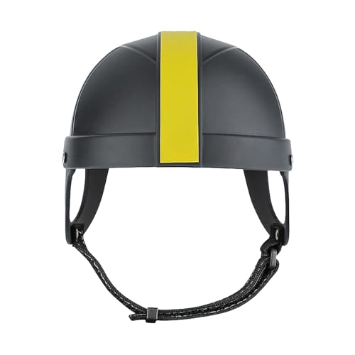 DMAIS Hunde-Sicherheitshut, ABS-Hundehelm, unübertroffene Sicherheit, anpassbarer Komfort, Haustier-Motorradhut, Sicherheitsausrüstung, reisefreundliche Abdeckung, Haustierhelm für von DMAIS