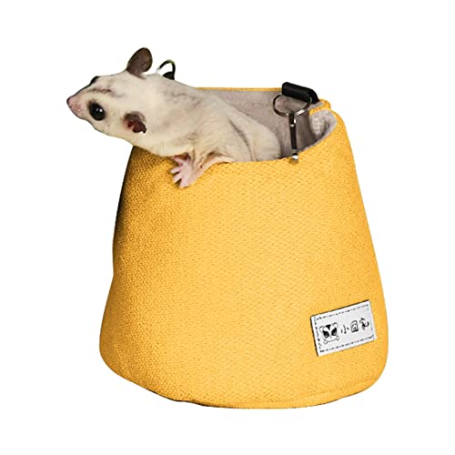 DMAIS Sugar Glider Pouch, 5.915.91 cm Sugar Glider Schlafsack, warm, weich und bequem, Haustierschlafsack, abnehmbare Nestmatte für Hamster, Eichhörnchenbett für Käfigzubehör, Schaukel DMAIS Sugar Glider Pouch, 5.915.91 cm Sugar Glider Schlafsack, warm, weich und bequem, Haustierschlafsack, abnehmbare Nestmatte für Hamster, Eichhörnchenbett für Käfigzubehör, Schaukel von DMAIS