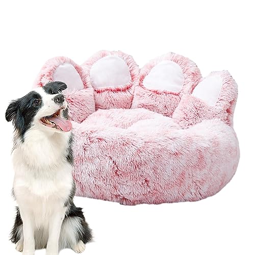 Gemütliches Hundebett, Pfoten-Haustiercouch, rutschfestes Kissen in Pfotenform mit herausnehmbarem Innenpolster, bequemes Sitzkissen, Pfotenbett, Adorale Schlafunterlage für Zuhause und Tiergeschäft Gemütliches Hundebett, Pfoten-Haustiercouch, rutschfestes Kissen in Pfotenform mit herausnehmbarem Innenpolster, bequemes Sitzkissen, Pfotenbett, Adorale Schlafunterlage für Zuhause und Tiergeschäft von DMAIS