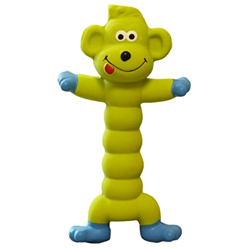 Quietschender Latex Hund, Gummi Quietscher Hund Kauspielzeug Quietscher Kauen Training Welpenbedarf Stehstab Tier Welpen Apportieren Interaktiv für kleine und mittelgroße Hunde Kauspielzeug Ruff Quietschender Latex Hund, Gummi Quietscher Hund Kauspielzeug Quietscher Kauen Training Welpenbedarf Stehstab Tier Welpen Apportieren Interaktiv für kleine und mittelgroße Hunde Kauspielzeug Ruff von DMAIS