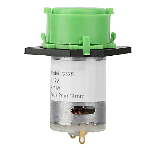 DMLENGOIN 12 V Dosierung Pumpe Selbstverdiener einfacher Wartung Aquarium Labor Chemische Analyse (2 * 4 grün) von DMLENGOIN