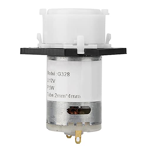 DMLENGOIN 12 V Dosierung Pumpe Selbstverdiener einfacher Wartung Aquarium Labor Chemische Analyse (2 * 4 weiß) von DMLENGOIN