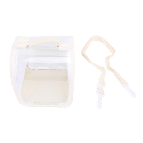 DMLENGOIN Transparentes Tierkäfig Multifunktional tragbares Terrarium Beige von DMLENGOIN