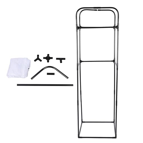Schmetterlingswohnungskäfig hochwertiges PVC -Außengehäuse 60x60x200 cm von DMLENGOIN