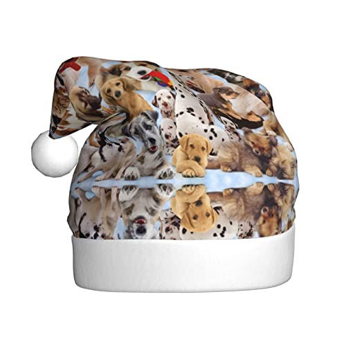 Niedliche Plüsch-Weihnachtsmütze für Hunde und Erwachsene: geeignet für Weihnachten und Neujahrsfeiern, weich, leicht und taktil. Niedliche Plüsch-Weihnachtsmütze für Hunde und Erwachsene: geeignet für Weihnachten und Neujahrsfeiern, weich, leicht und taktil. von DMORJ