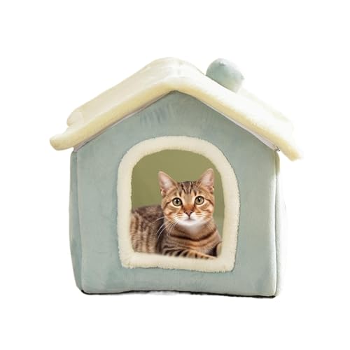 Cat Houses For Indoor Cats, Cat Bed House, Indoor Cat Small House, Semi Enclosed Kitten Bed Cave, 40x35cm/15.75x13.78 Inches Covered Cat Beds, Soft Winter Pet House For Resting, Sleeping Cat Houses For Indoor Cats, Cat Bed House, Indoor Cat Small House, Semi Enclosed Kitten Bed Cave, 40x35cm/15.75x13.78 Inches Covered Cat Beds, Soft Winter Pet House For Resting, Sleeping von DNCG